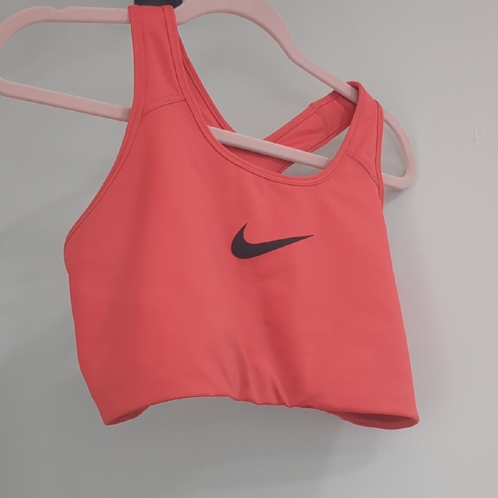 Nike Bright Coral Athletic Bra